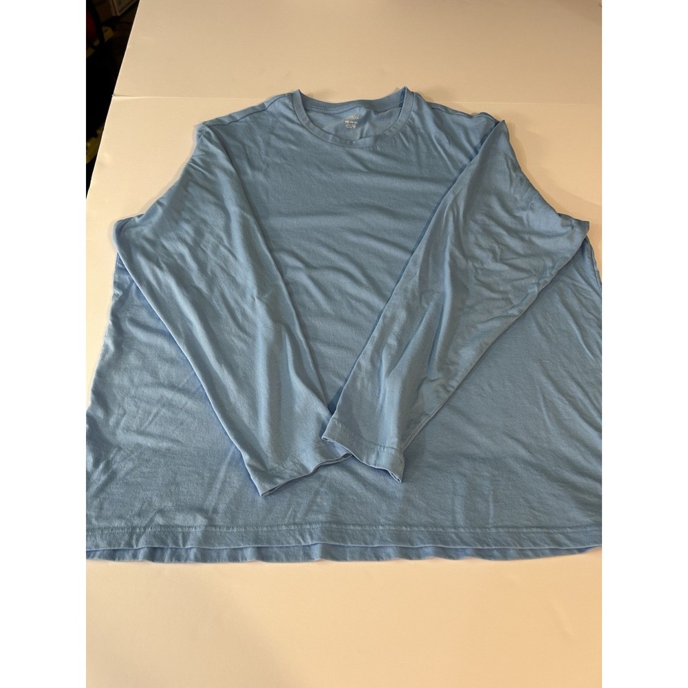 Athletic Works Men's Light Blue Long Sleeve 3XL DriWorks T-shirt‎